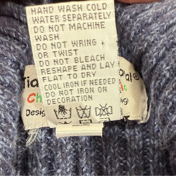 Vintage Tiara International Christmas Sweater sz L - Picture 7 of 8